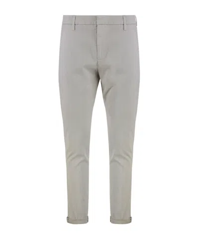 Dondup Belt Loops Slacks In Gray