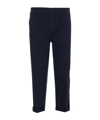 Dondup Belt Loops Slacks In Blue