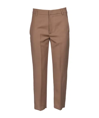 Dondup Belt Loops Slacks In Brown