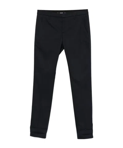 Dondup Belt Loops Slacks In Black