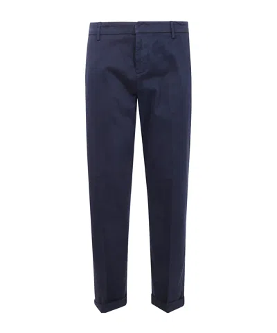 Dondup Belt Loops Slacks In Blue
