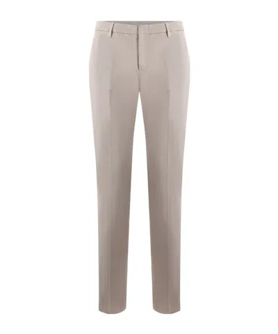 Dondup Belt Loops Slacks In Brown