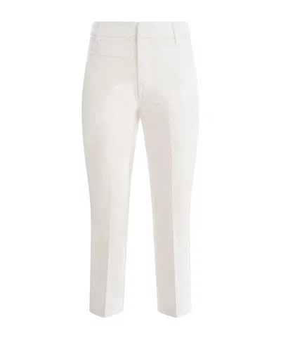 Dondup Belt Loops Slacks In Gray