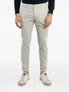 Dondup Belt-loops Trousers In White
