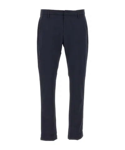 Dondup Belt Ring Casual Pants In Black