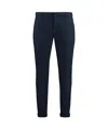 Dondup Gaubert Pants In Blue Cotton In Black
