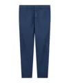 Dondup Belt Ring Casual Pants In Blue
