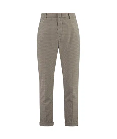DONDUP DONDUP JOE PRINCE OF WALES CHECKED PANTS
