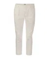 Dondup Men's Alfredo - Slim-fit Cotton Trousers In White