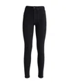 Dondup Belt Ring Denim Trousers In Black