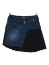 Dondup Belted Skirt In Multi