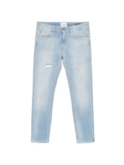 Dondup Belt-loops Jeans In Blue