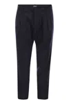Dondup Belt Loop Casual Pants In Black
