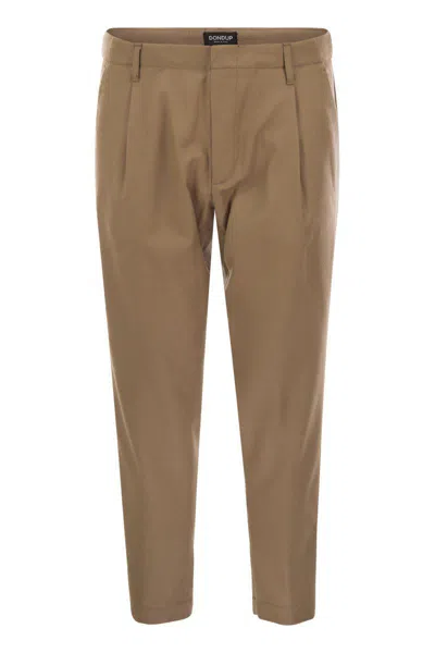 DONDUP DONDUP BEN - CARROT PANTS IN WOOL