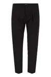 Dondup Belt Loop Casual Pants In Black