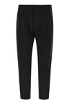 Dondup Belt Loop Casual Pants In Black