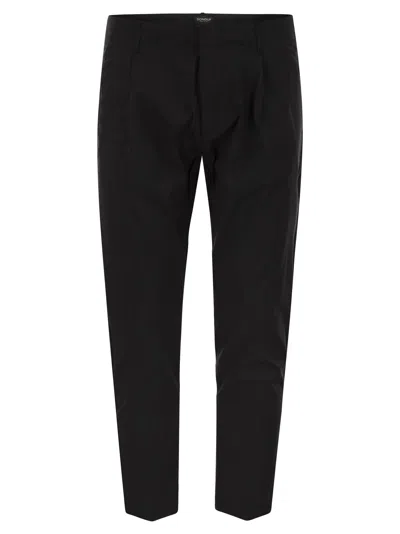 DONDUP DONDUP BEN CARROT POPLIN TROUSERS
