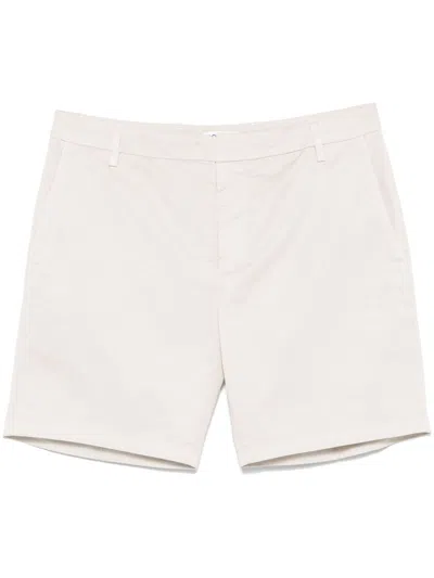 Dondup Manheim Chinos Shorts In White