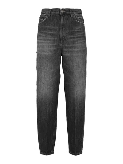 Dondup Bessie Jeans In Cotton Denim In Gray