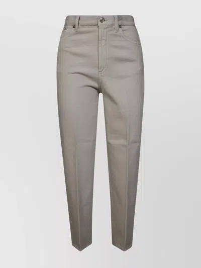 Dondup Bessie Special Trousers Featuring Pockets In Neutrals