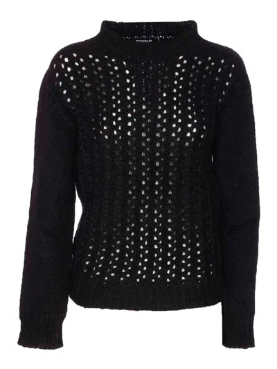 DONDUP SUÉTER CON CUELLO ALTO - NEGRO
