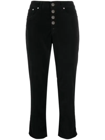 DONDUP BLACK KOONS LOOSE FIT JEANS