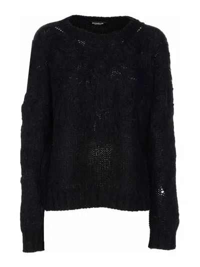 DONDUP BLACK SWEATER