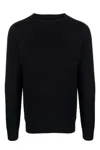 Dondup Crew Neck Knitwear Sweaters In Black