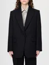 Dondup Jacket  Woman Color Black In Black