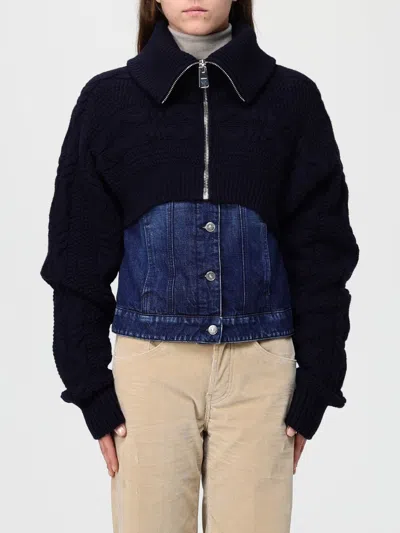 DONDUP JACKET DONDUP WOMAN COLOR BLUE,H62028009