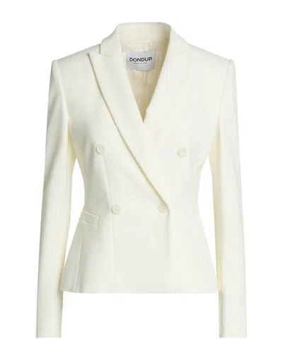 Dondup Blazer In Ivory