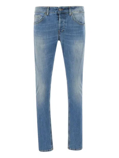 Dondup Blue Classic Five-pocket Jeans