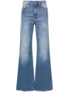 DONDUP BLUE COTTON DENIM JEANS