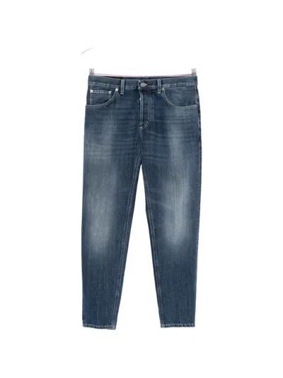 Dondup Blue Cotton Jeans