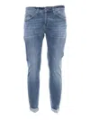 Dondup "mius" Jeans In Stretch Denim In Blue