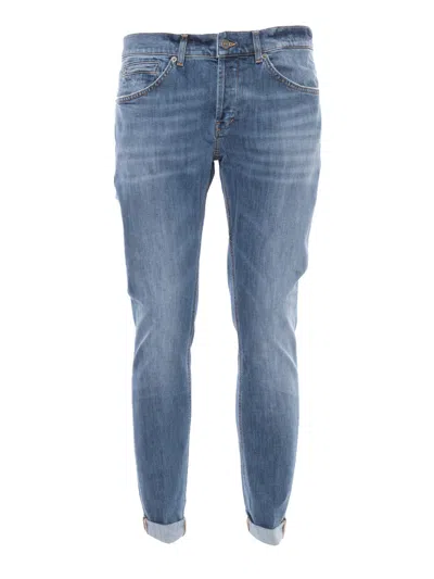 Dondup Blue Effect Washed Jeans