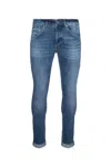 Dondup Trousers With Pockets And Belt Loops In Medio