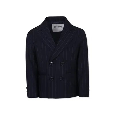 Dondup Kids' Blue Jacket For Boy