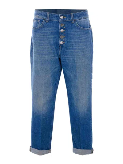 Dondup Koons Gioiello Jeans In Blue