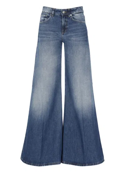 Dondup Blue Marlen Pants In Black