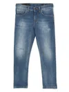 DONDUP BLUE SEAN JEANS WITH ABRASIONS