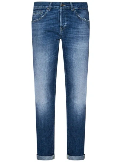 Dondup Blue Skinny-fit Jeans In Green