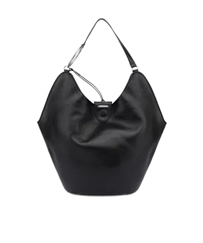 Dondup Ring-detail Tote Bag In White