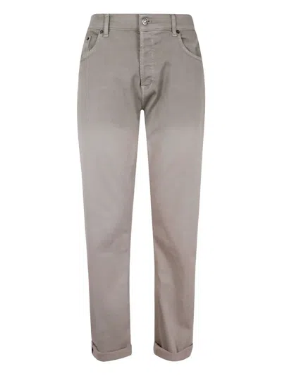 DONDUP BRAY 5POCKETS DENIM,UP671.BS0030X.IV8 654 MULTI