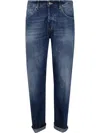 Dondup Bray 5pockets Denim In 蓝色