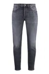 Dondup Men's Brighton Carrot-fit Jeans In Grey