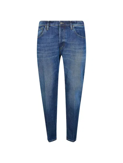 Dondup Brighton Carrot Jeans In Blue