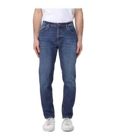 Dondup Brighton Carrot Jeans In Blue