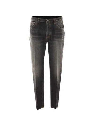 Dondup Brighton Carrot-fit Jeans In Brown