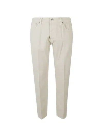 Dondup Brighton Five-pocket Carrot Jeans In White